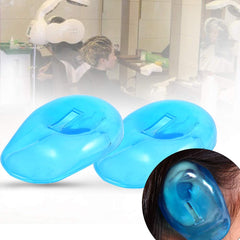 Escudo de oreja Cimenn para tinte azul, diseño ergonómico que se ajusta