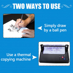 Uso dual CINRA para traslado y dibujo, flexible para distintos métodos