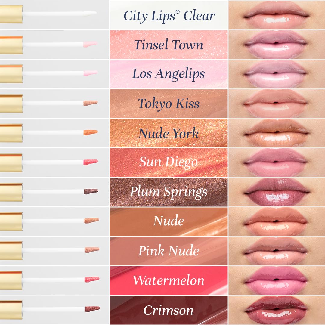 City Lips Nude, aspecto glamuroso tono neutro, uso diario para realzar la belleza natural.