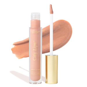 City Beauty City Lips Tokyo Kiss brillo intenso para labios radiantes.