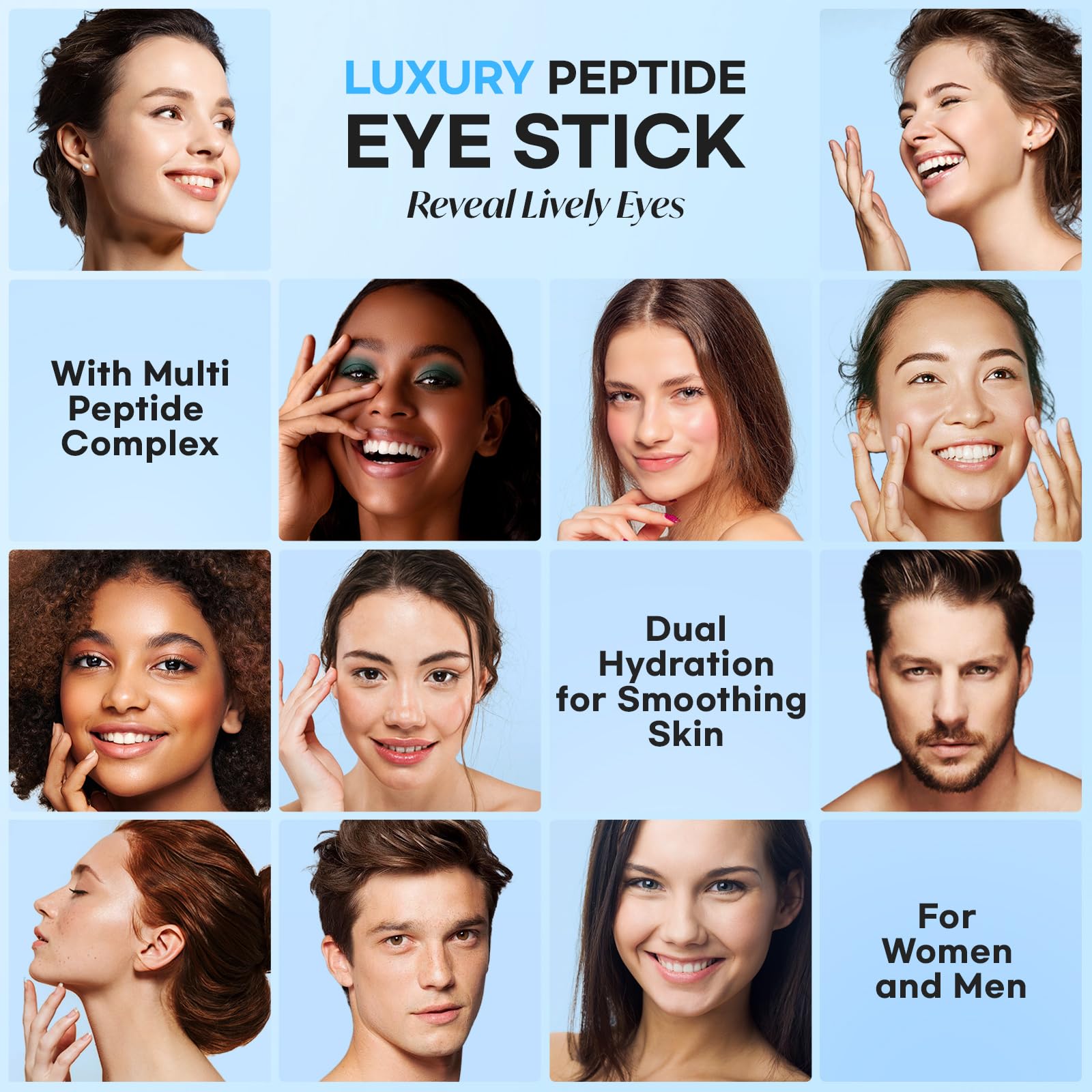 CITYGOO Retinol Eye Stick hidratación instantánea para la mirada cansada.
