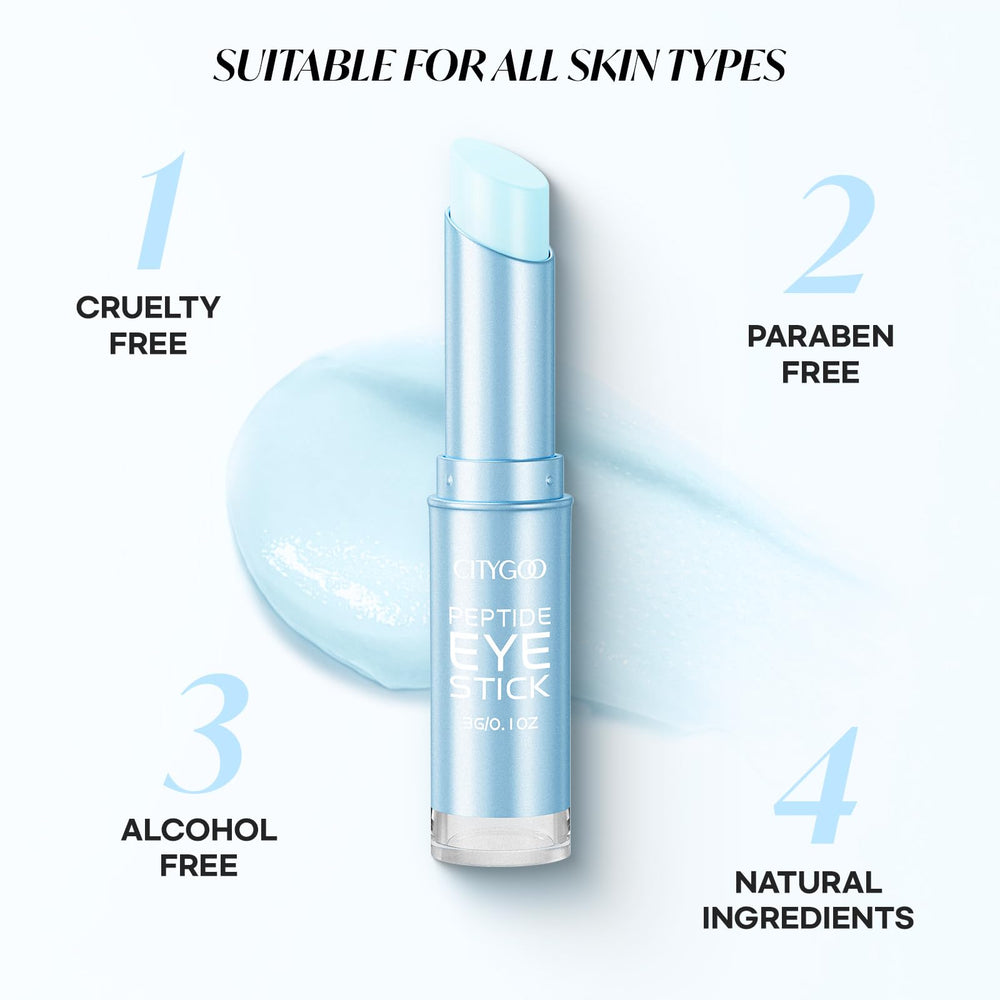 CITYGOO Retinol Eye Stick uso nocturno recomendado para elasticidad de la piel.