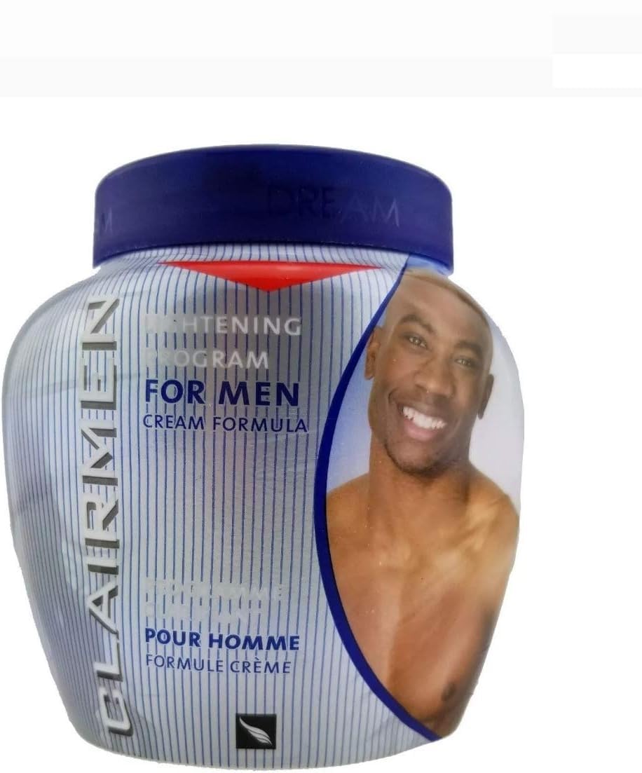 Clairmen crema aclaradora 500 ml, textura suave al aplicar.