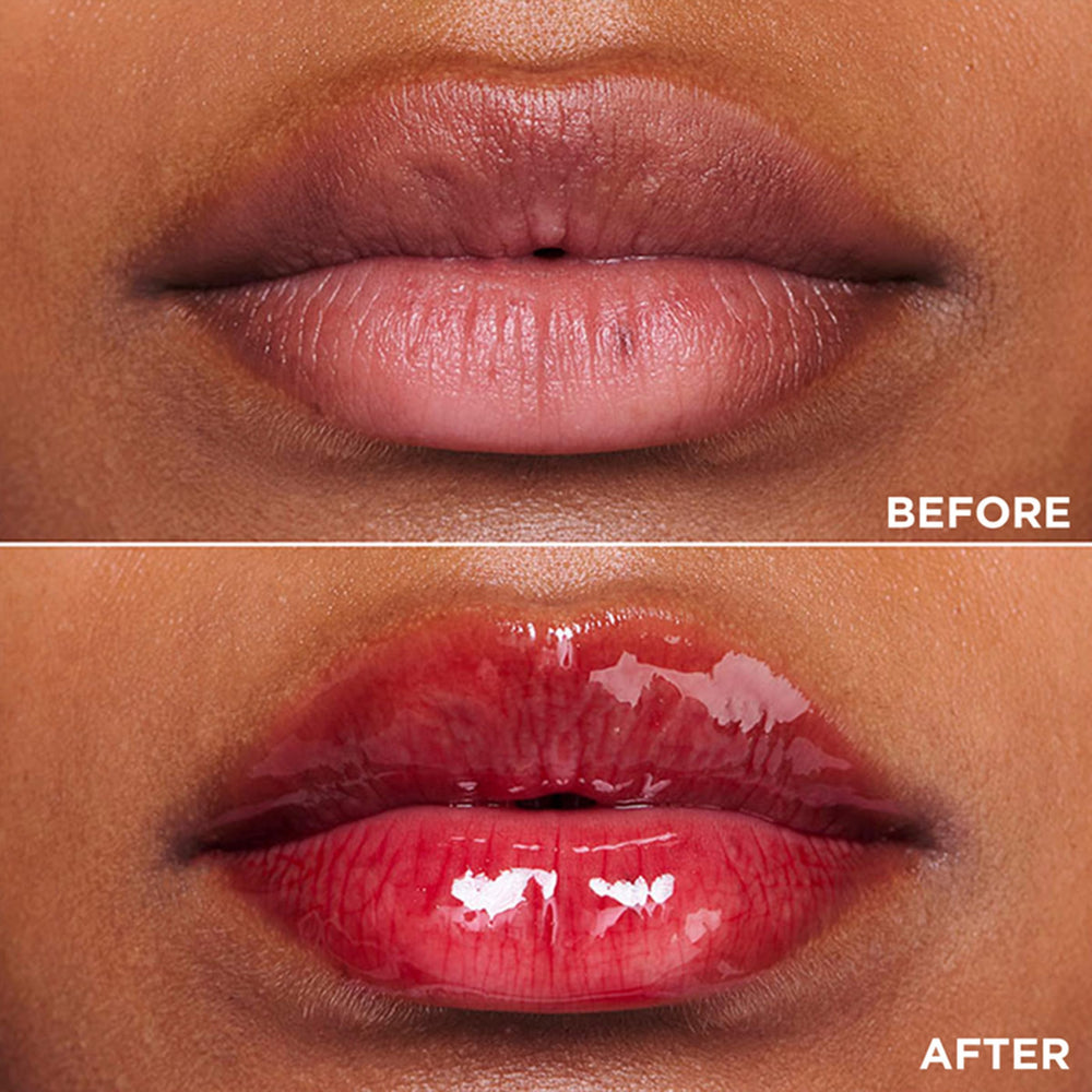 Clarins Aceite para labios textura sedosa e hidratación duradera.