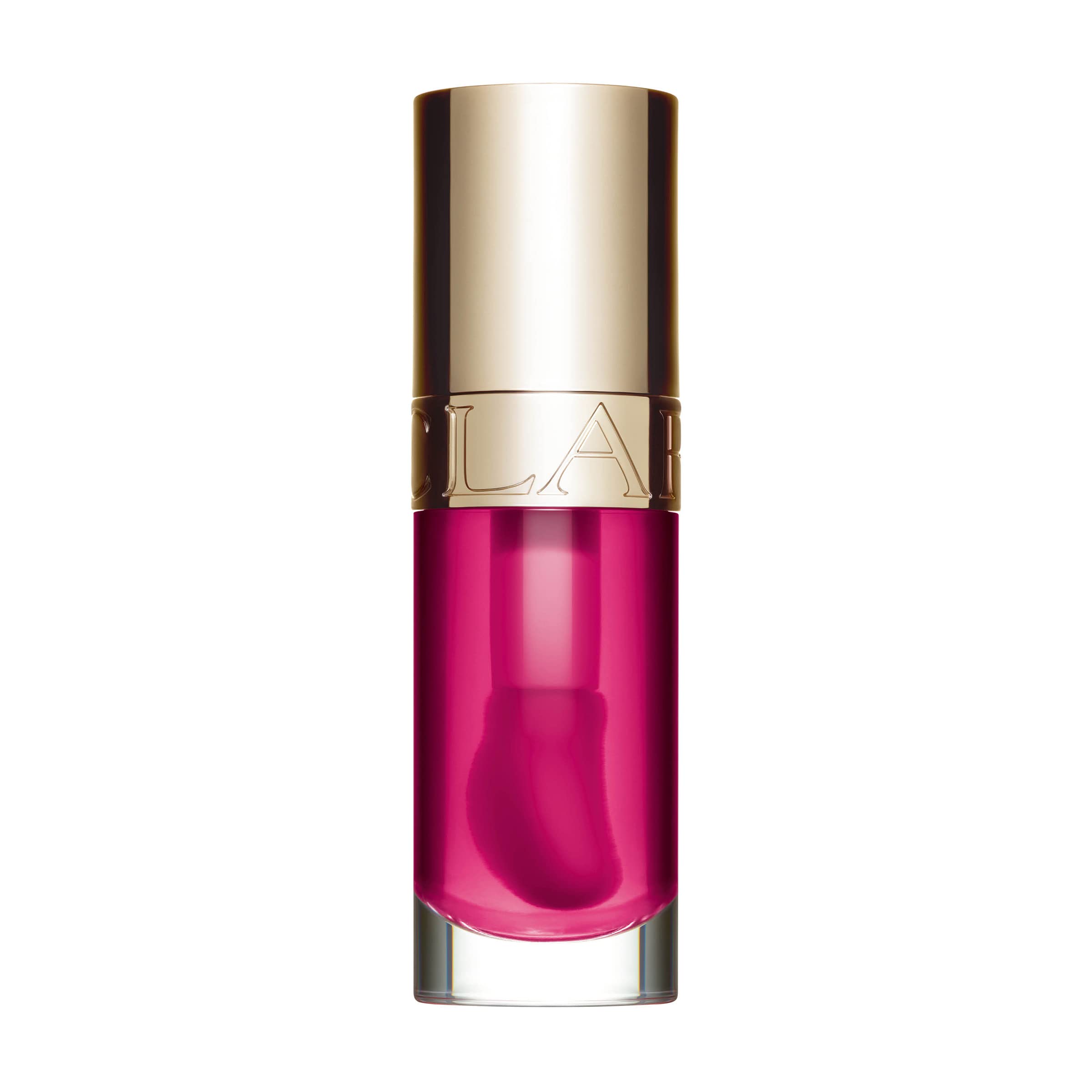 Clarins Aceite Reconfortante para Labios ofrece brillo duradero y nutrición suave.