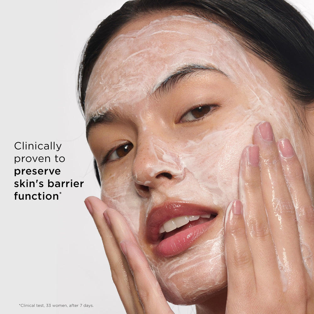 Enjuague con agua fría, Clarins limpia sin irritación
