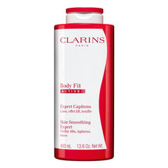 Clarins Body Fit Gel-Crema Activo, bote, redefine contornos con efecto refrescante.