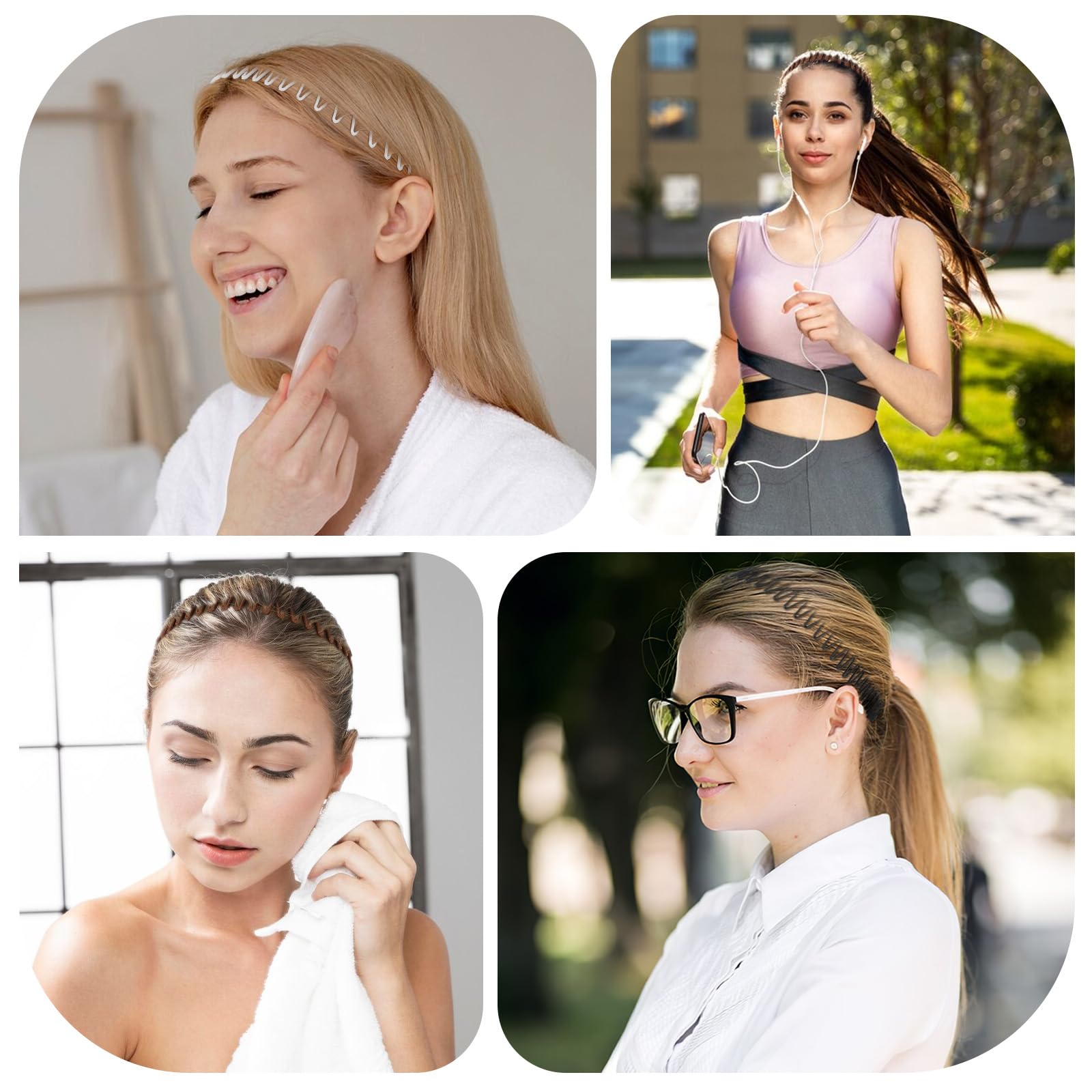 Classicseali diadema 12 piezas para combinar con atuendos