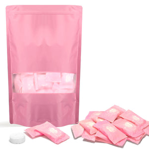 Classycoo toalla comprimida 100 piezas, ideal para viajes por su tamaño compacto.