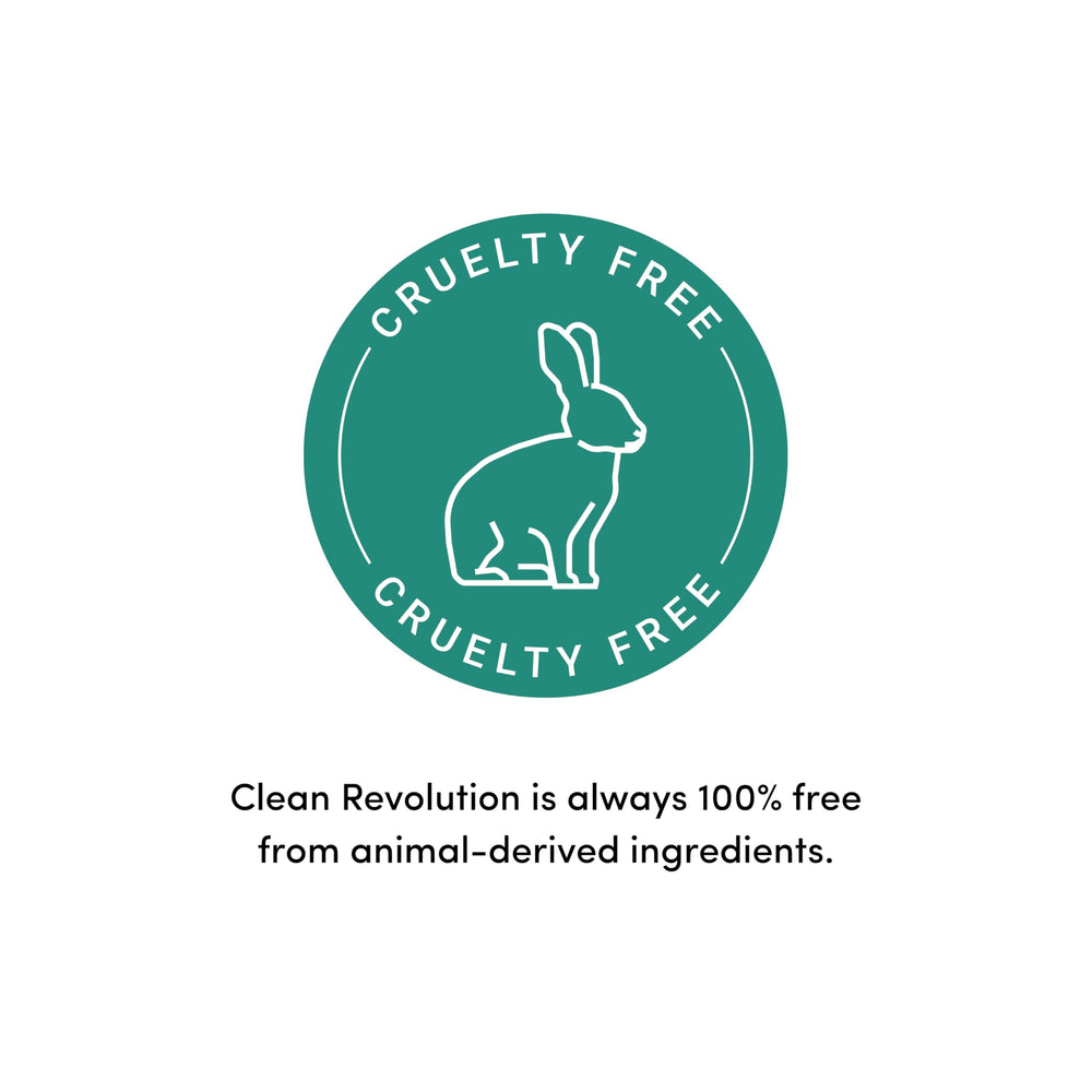 Etiqueta Safer Choice en envase Clean Revolution.