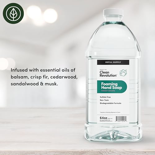 Dispensador compatible con recargas Clean Revolution para espuma.