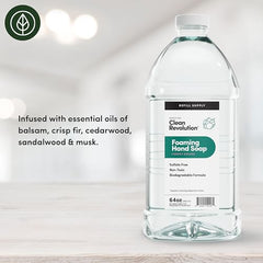 Dispensador compatible con recargas Clean Revolution para espuma.