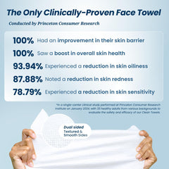 Clean Skin Club - toallas faciales desechables para uso diario y seguro