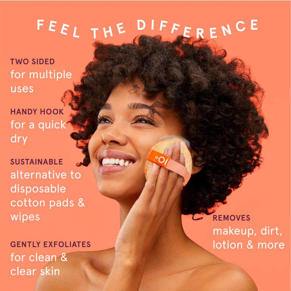 CleanLogic esponjas faciales limpieza suave para piel sensible y maquillaje sin esfuerzo.