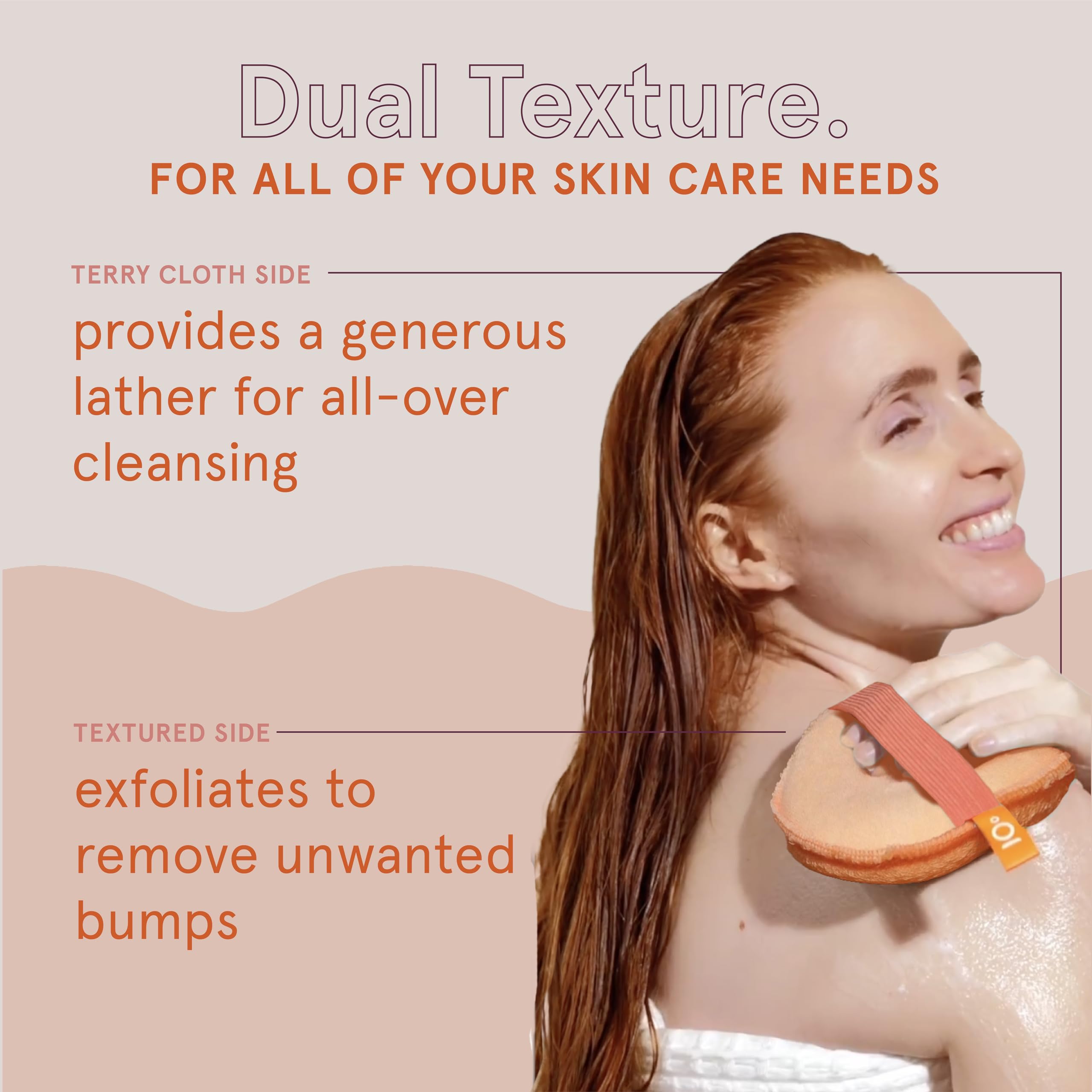 Cleanlogic exfoliante corporal de doble textura promueve higiene diaria y piel lisa
