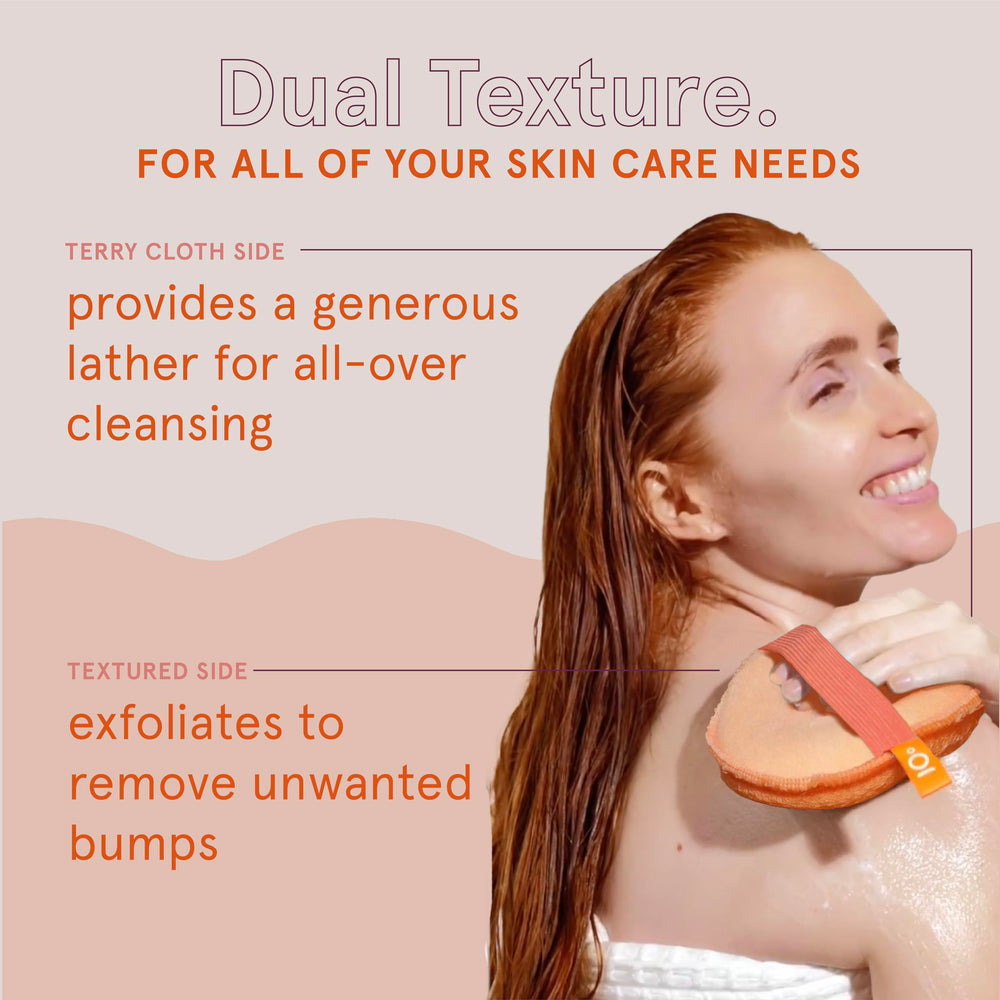Cleanlogic exfoliante corporal de doble textura promueve higiene diaria y piel lisa