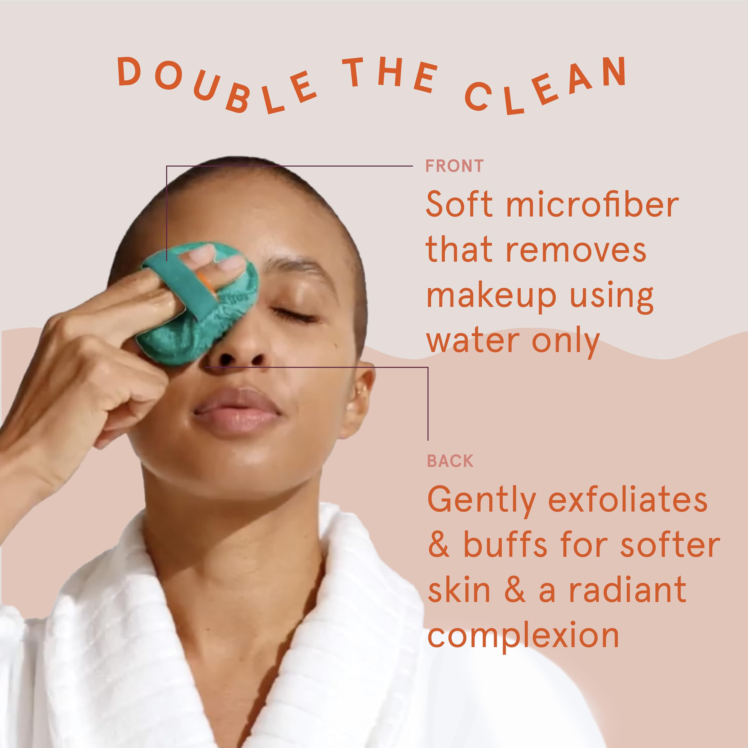 CleanLogic materiales-exfoliantes mixtos ofrecen limpieza higiénica y duradera.