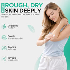 CLEAR 40 exfoliación fácil, piel más suave tras cada uso.