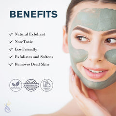 ClearLee exfoliante natural de piedra volcánica para piel suave.
