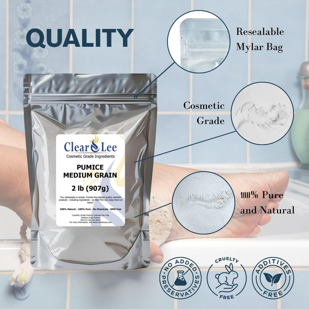 ClearLee para pies y talones con exfoliación suave.