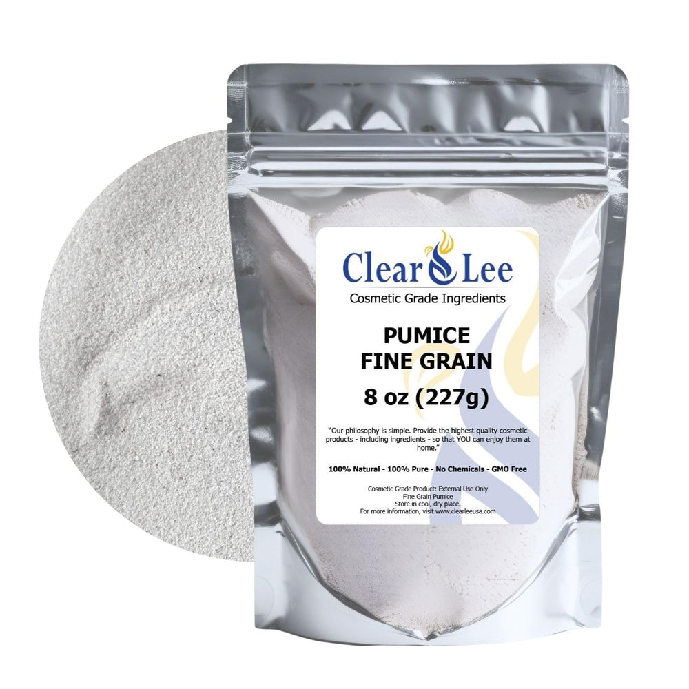 ClearLee exfoliante de grano fino con piedra volcánica para exfoliar rostro y cuerpo.
