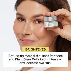 CLEARSTEM Brighteyes aplicación-ojos: aplicación suave para el contorno ocular
