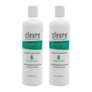 Cleure champú hipoalergénico, botella de volumen para cabello con cuerpo