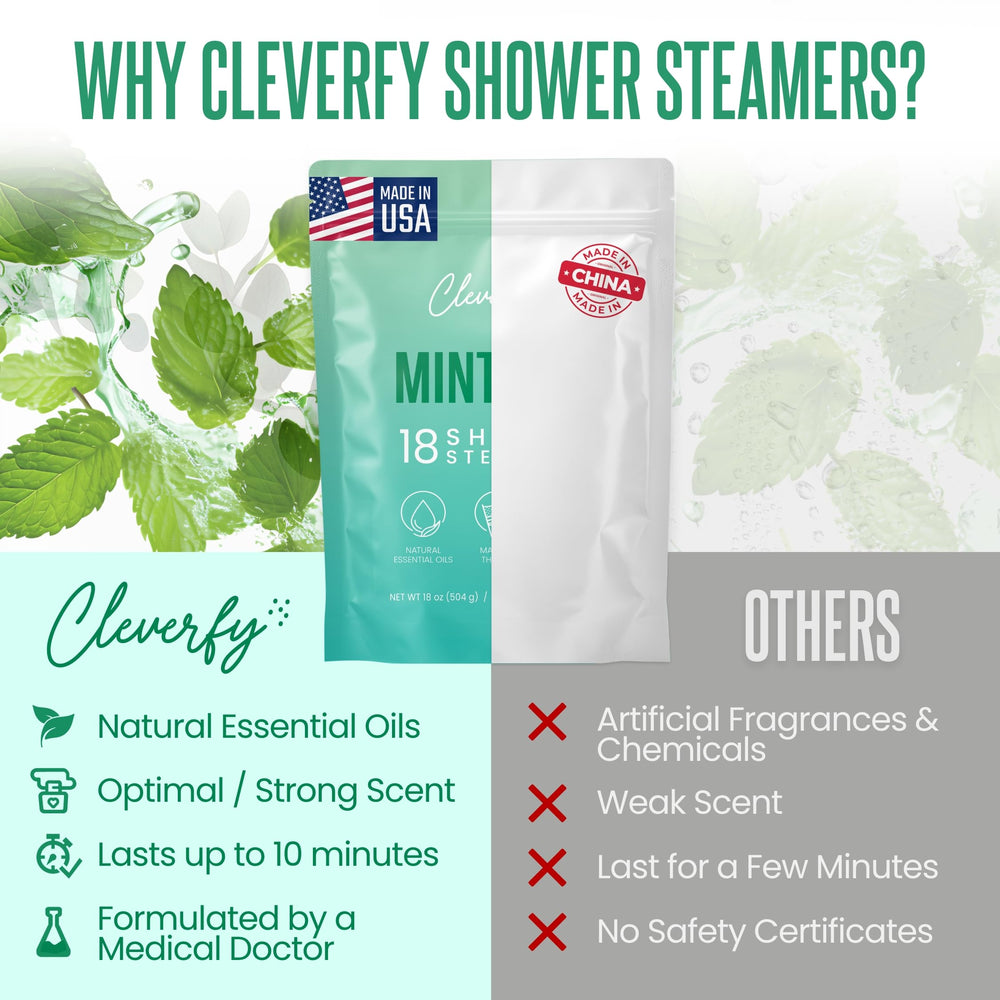 CLEVERFY tabletas ducha regalo-pascua, idea de regalo para teens y adultos
