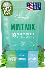 CLEVERFY tabletas ducha respira-facil, aromaterapia para una ducha más clara