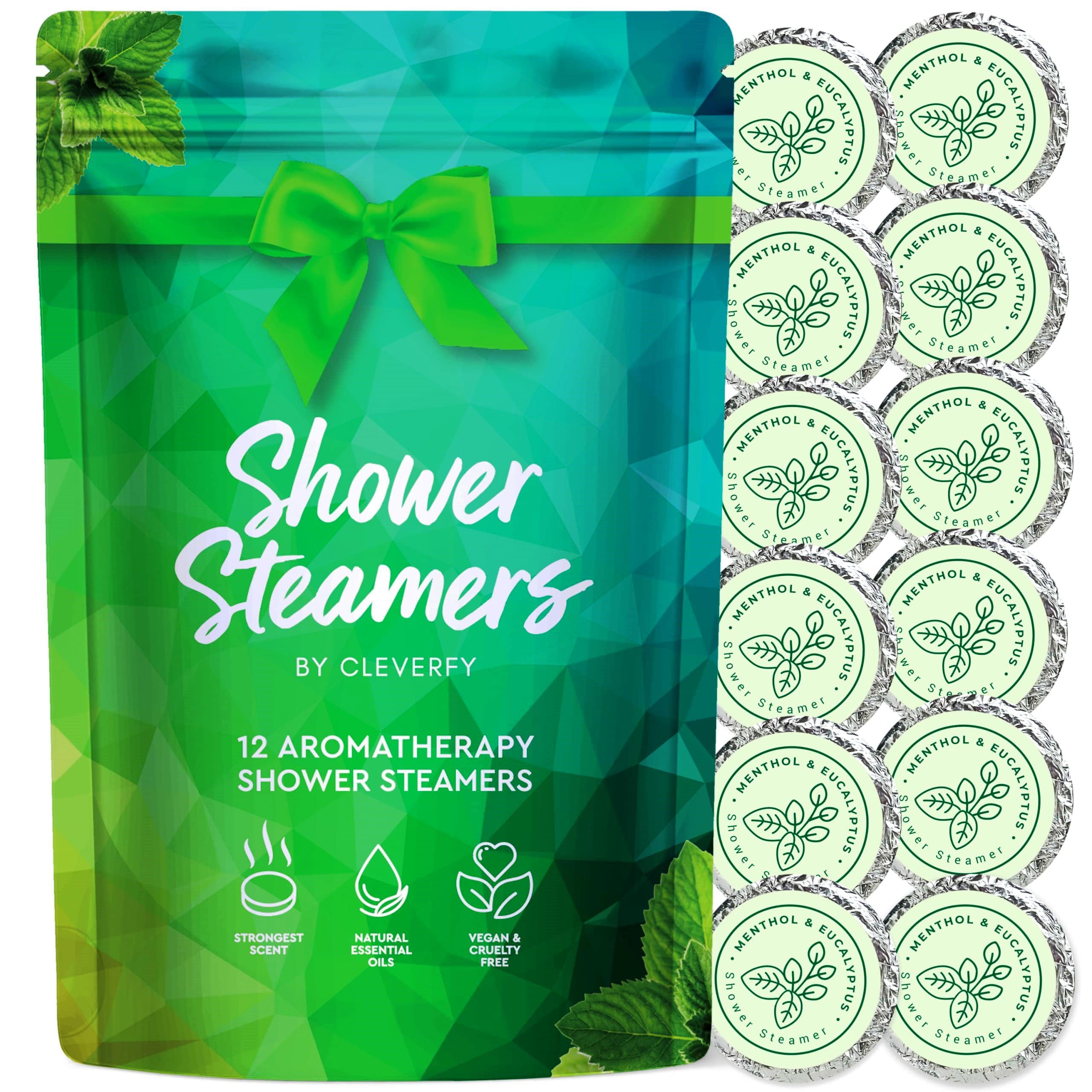 CLEVERFY tabletas ducha vitalidad-manana, inicio de día suave y enérgico
