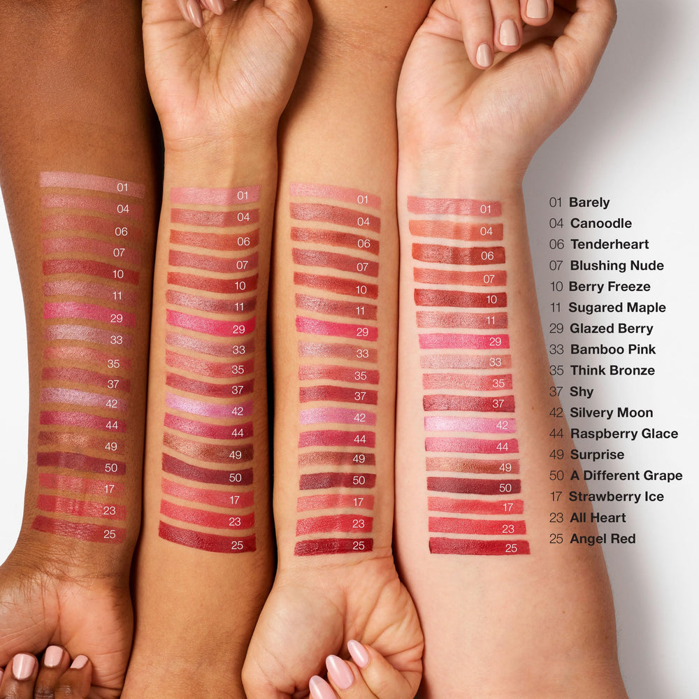 Clinique Barra Labios Definicion Ideal ofrece cobertura uniforme y suave brillo.