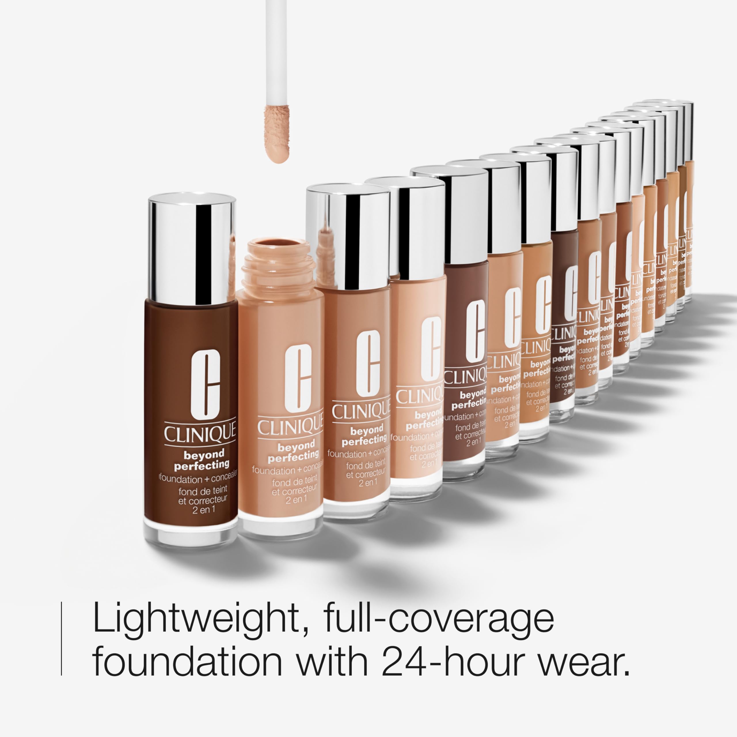 Clinique Beyond Perfecting: cobertura total sin obstruir poros.