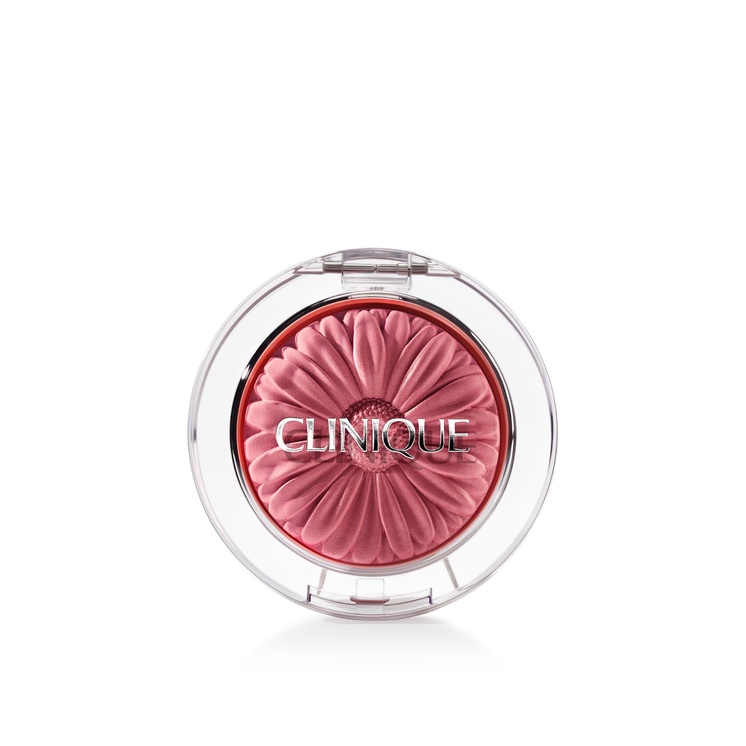 Clinique Cheek Pop Blush, aplicación en mejilla para color vibrante y duradero.