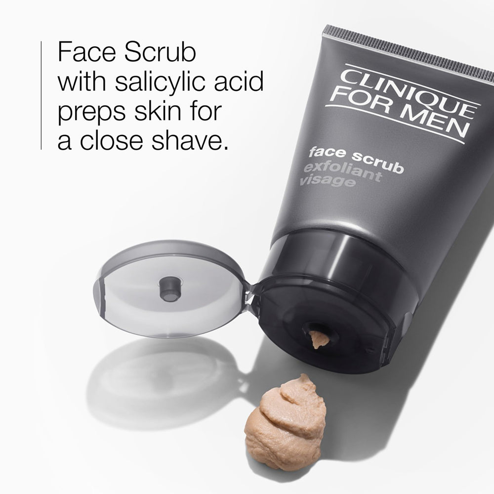 Clinique para Hombres exfoliación doble con ácido salicílico y bambú
