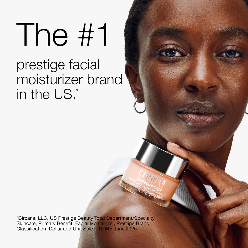 Clinique Moisture Surge 100H, base para maquillaje: prepara una superficie suave.