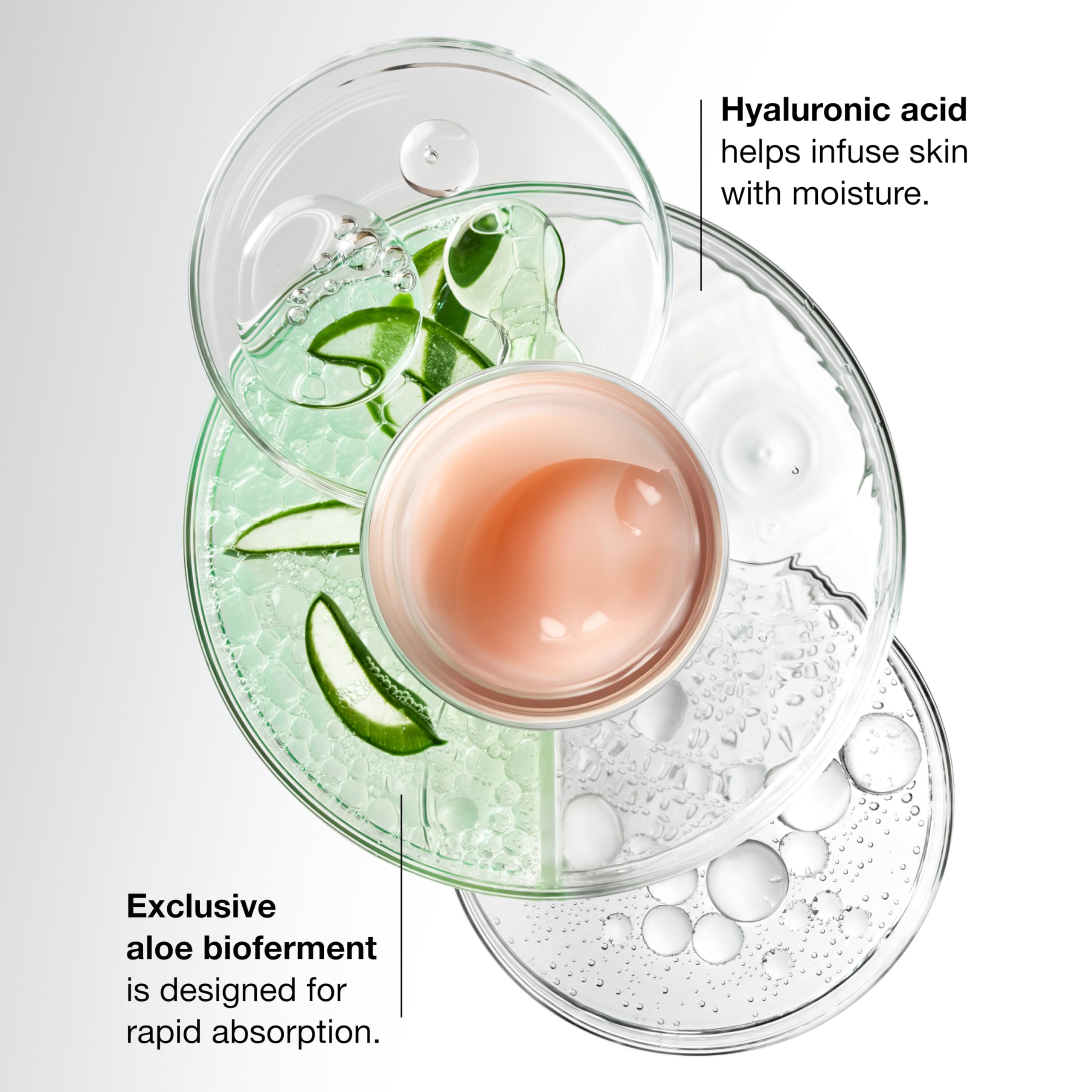 Clinique Moisture Surge 100H, hidratación duradera: sensación fresca durante todo el día.