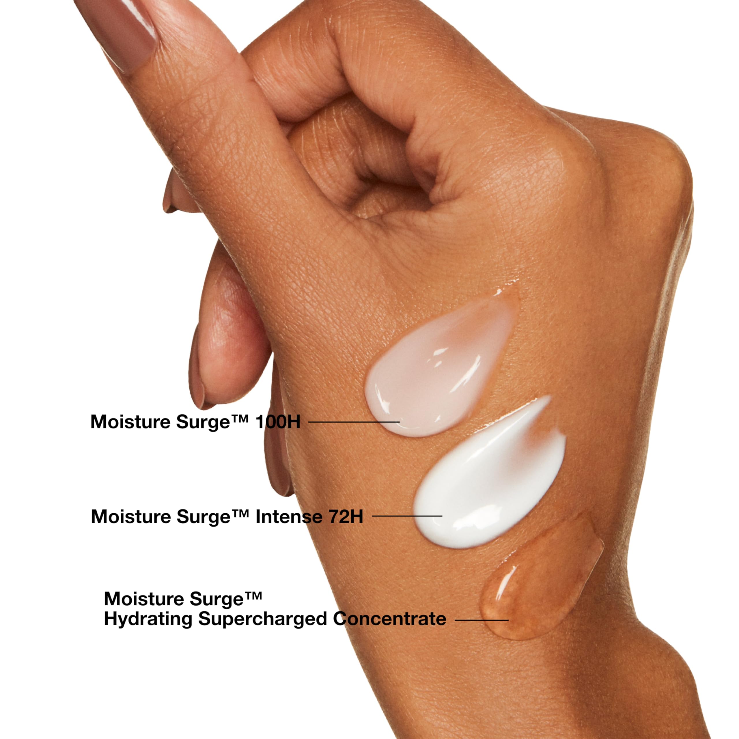 Clinique Moisture Surge 100H, libre de aceite: ideal para piel grasa.