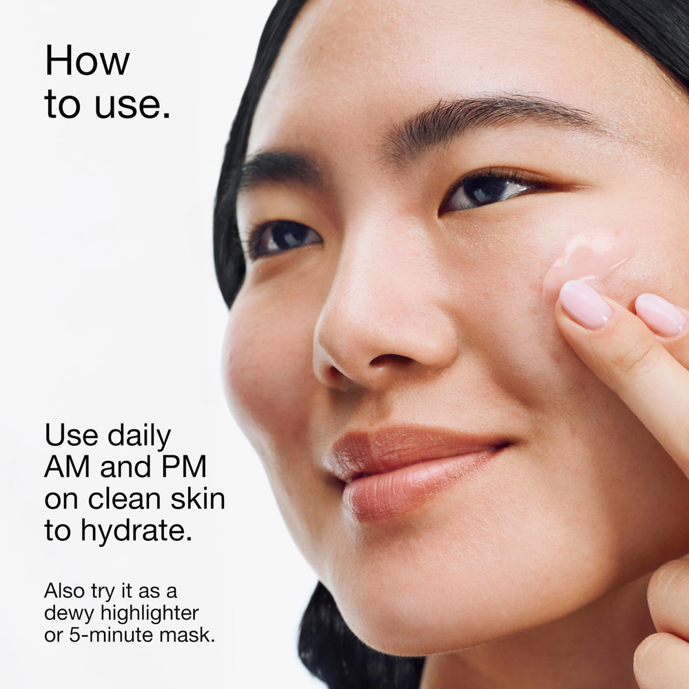Clinique Moisture Surge 100H, uso diario: adecuado para piel deshidratada.