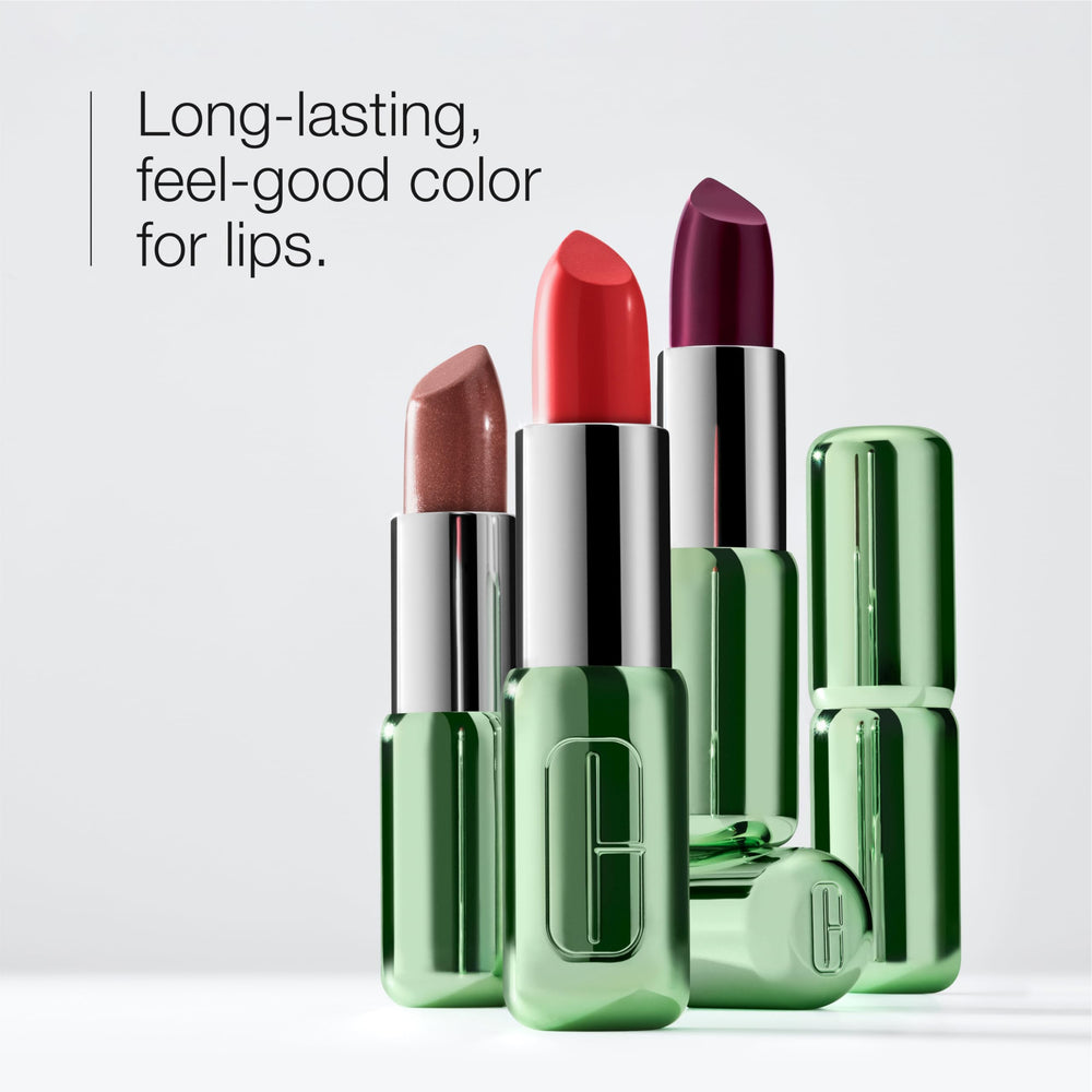 Labial Clinique Pop de larga duración, acabado mate y cobertura intensa.