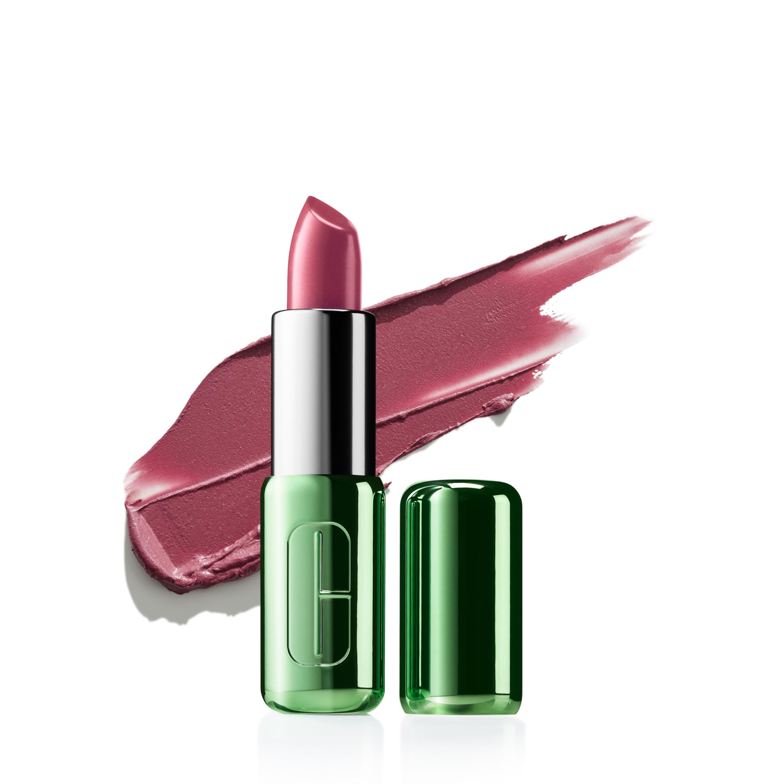 Labial Clinique Pop de larga duración con color rico para uso diario.