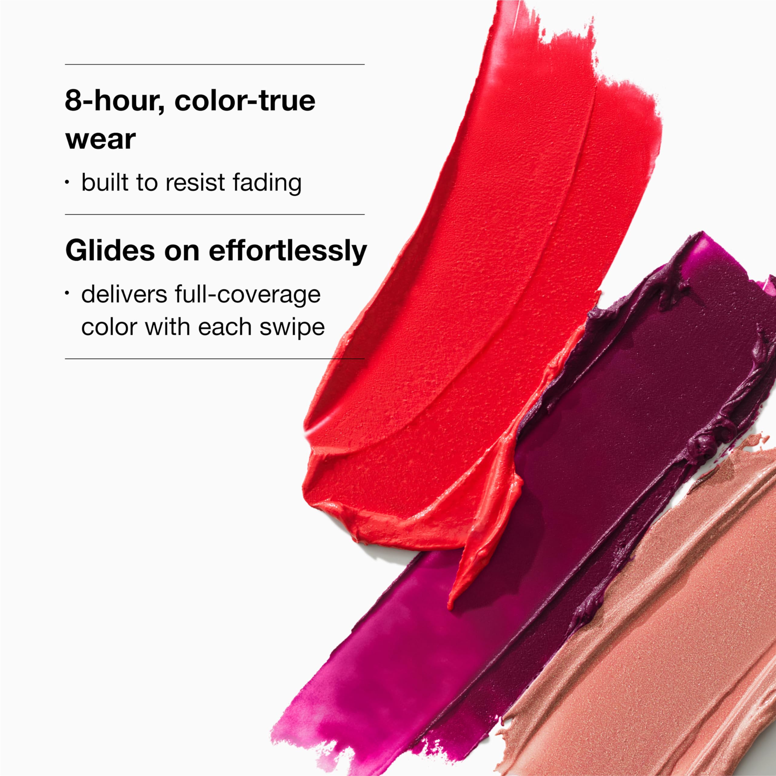 Labial nude Clinique Pop de larga duración para tonos neutros diarios.