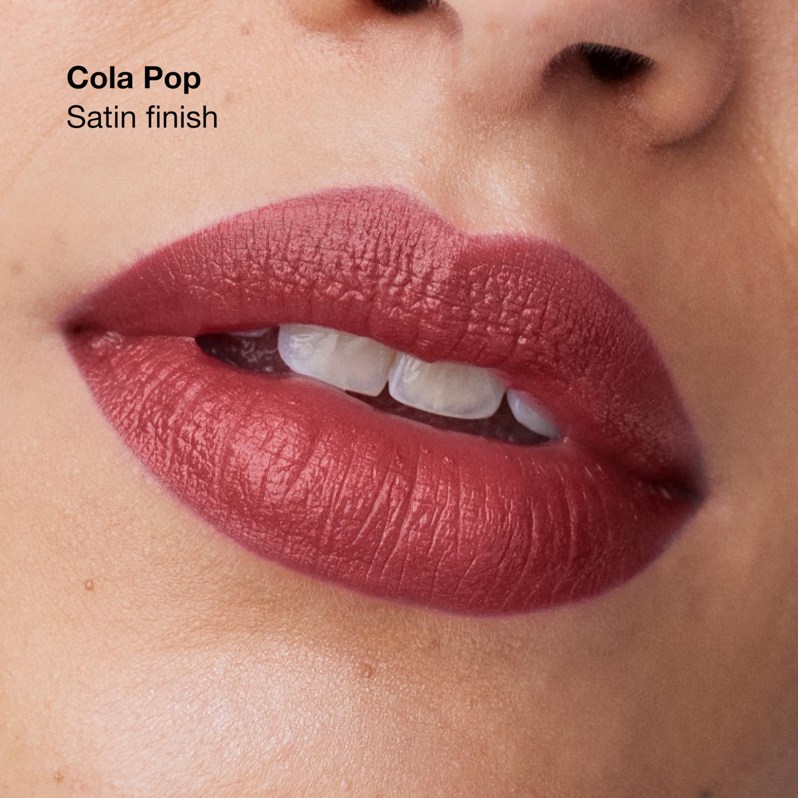 Clinique Pop Barra de Labios acabado brillo para labios llamativos.