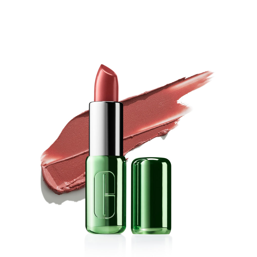 Clinique Pop Longwear Lipstick, envase elegante para una experiencia de aplicación suave.