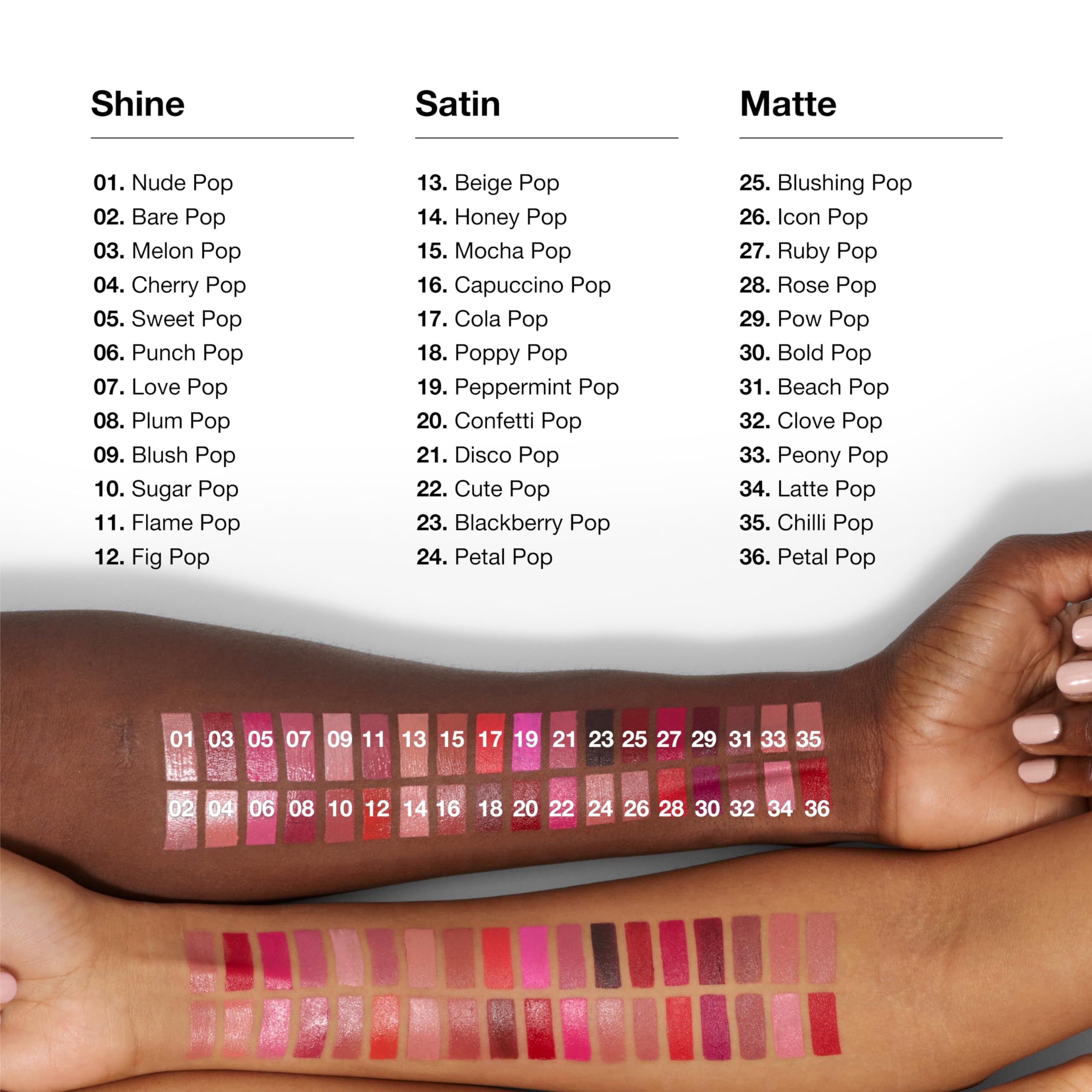 Clinique Pop Rubí Pop labial tono intenso para ocasiones especiales.