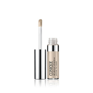 Clinique All About Shadow Primer para ojos, base neutra que mejora la duración de la sombra.