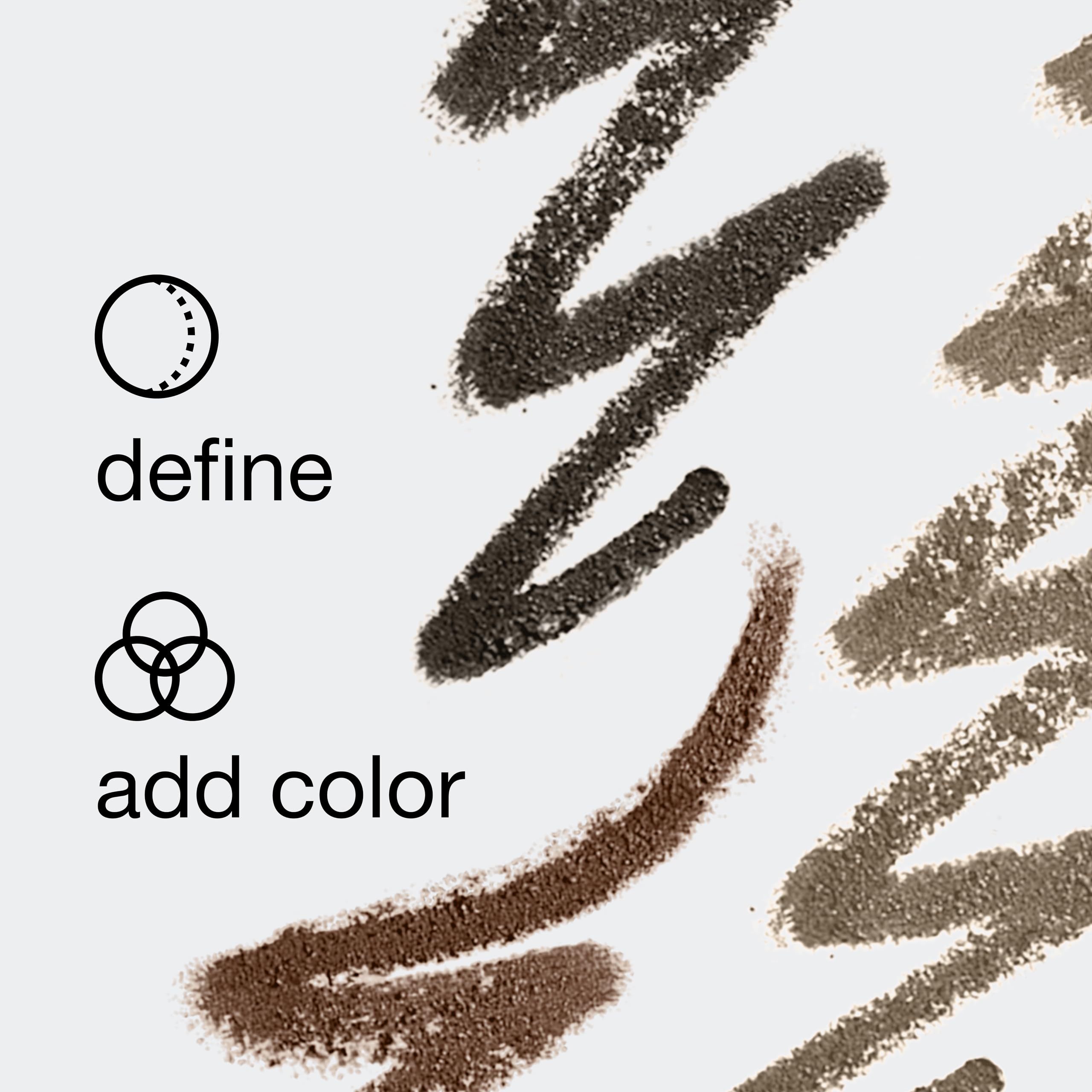 Clinique Quickliner para cejas, acabado natural para un look definido sin esfuerzo.