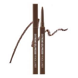CLIO PROFESSIONAL Extreme Gelpresso ofrece pigmento alto con una pasada para definición intensa.