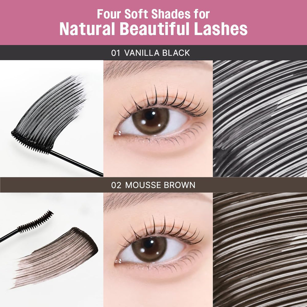 CLIO Kill Lash Superproof Máscara, hipoalergénica para ojos sensibles.