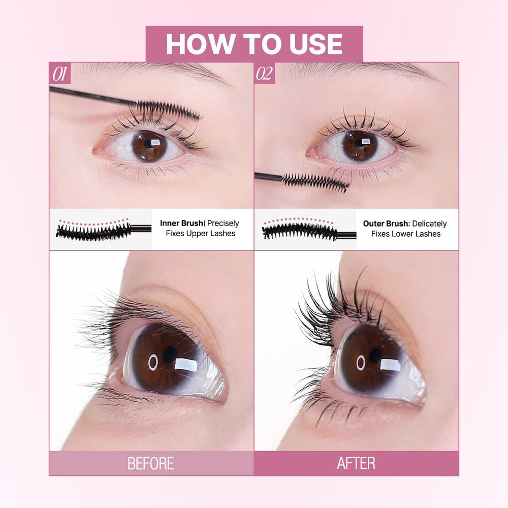 CLIO Kill Lash Superproof Máscara, resistente al agua y de larga duración.