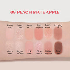 CLIO PROFESSIONAL Pro Eye Palette Air: mezcla suave para gradientes limpios sin aspecto polvoriento.